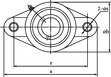 Flanged Housing Units UCFLPL 2 / TUCFL 2 (plastic)